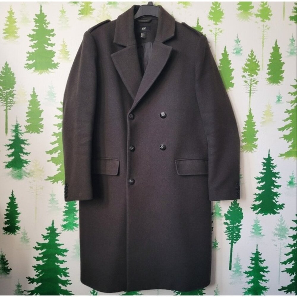 H&M Wool Blend Long Coat.